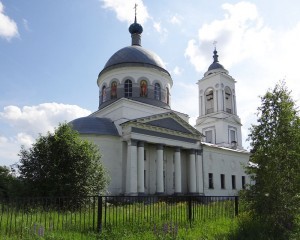 Воскресенский храм села Картмазово. Современный вид.